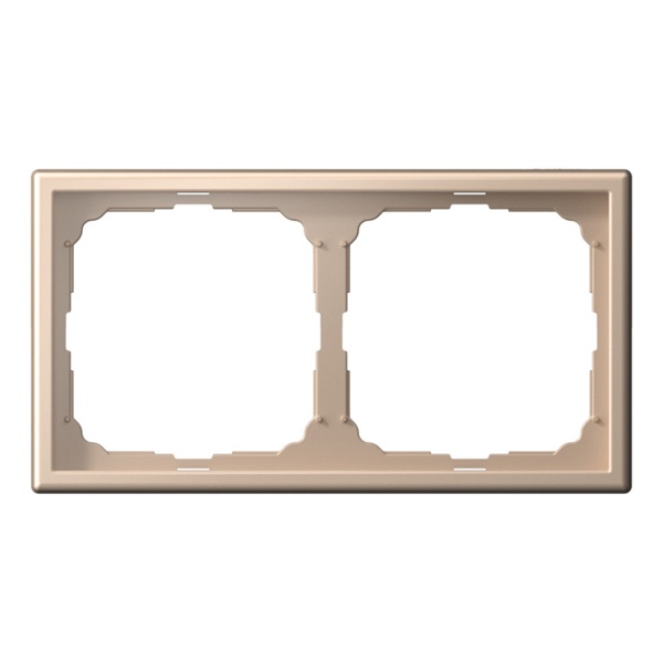 Рамка Systeme Electric ArtGallery 2 поста песочный