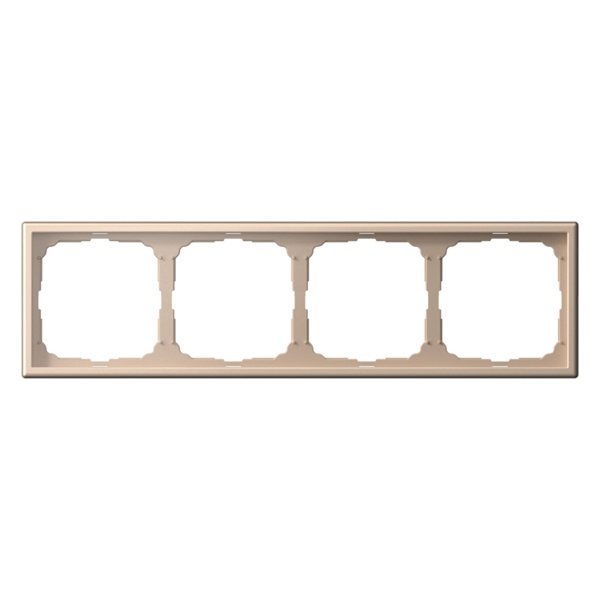 Рамка Systeme Electric ArtGallery 4 поста песочный