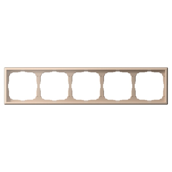 Рамка Systeme Electric ArtGallery 5 постов песочный