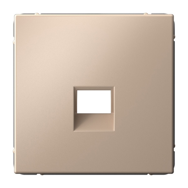 Накладка SE ArtGallery для информационных разъёмов типа Keystone песочный