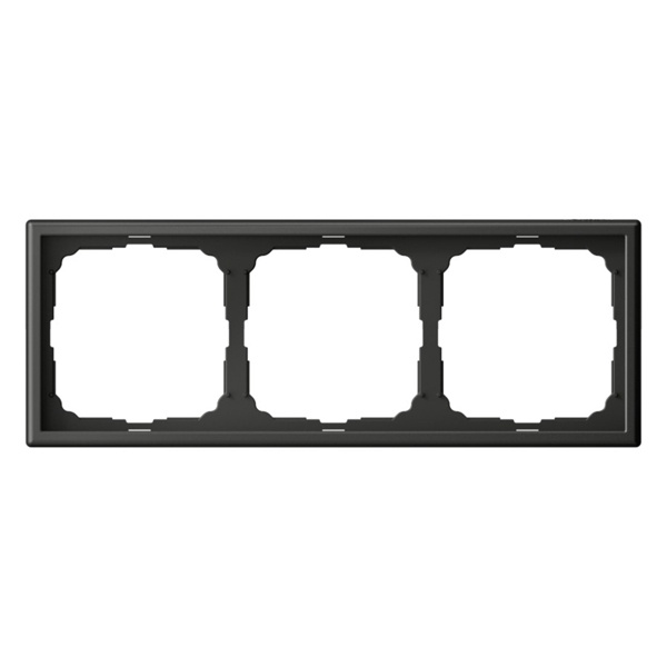 Рамка Systeme Electric ArtGallery 3 поста базальт