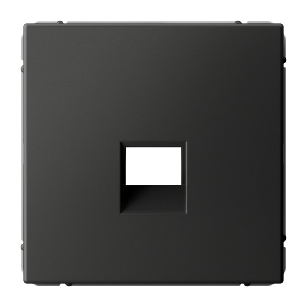 Накладка SE ArtGallery для информационных разъёмов типа Keystone базальт