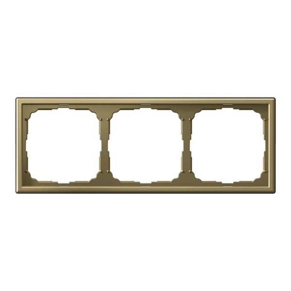 Рамка Systeme Electric ArtGallery 3 поста золото