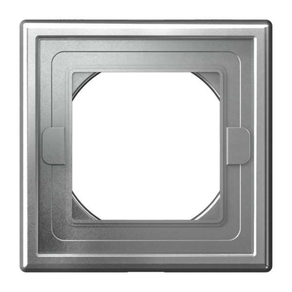 Рамка Systeme Electric ArtGallery 1 пост IP44 алюминий