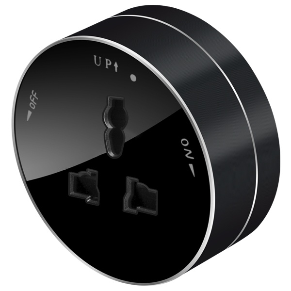 Розетка SE MultiTrack универсальная круглая 13А 250В антрацит