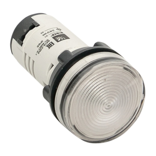 Индикатор EKF PROxima AD16-22HS 24В AC/DC IP65 белый