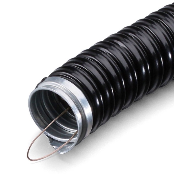 Металлорукав Fortisflex МРПИнг NORD 15 мм в морозостойкой ПВХ изоляции с протяжкой [бухта 50м]