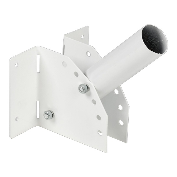 Кронштейн ИЭК КР-3 D48mm L250mm настенный регулируемый угол белый