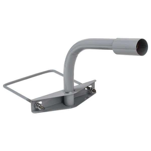Кронштейн ИЭК КНО-1 D48mm L350mm на опору 1 хомут серый