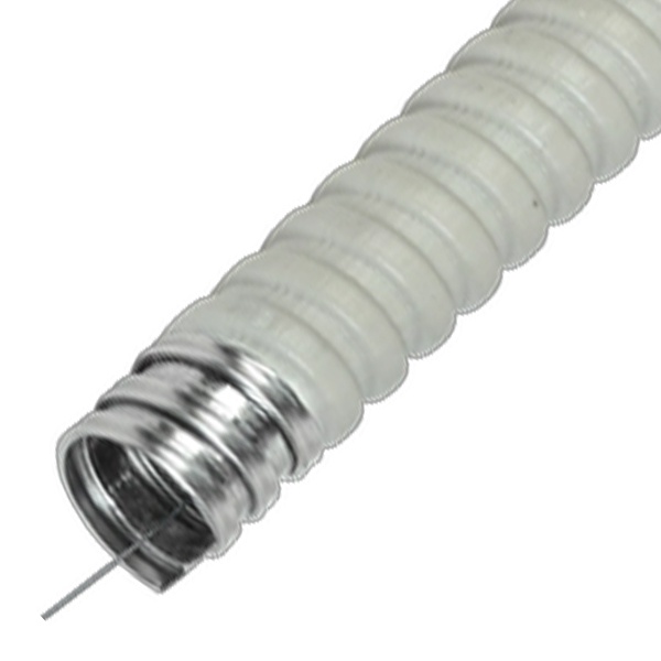 Металлорукав ИЭК Р3-ЦПнг-50 ELASTA 50 мм с протяжкой серый [бухта 20м]