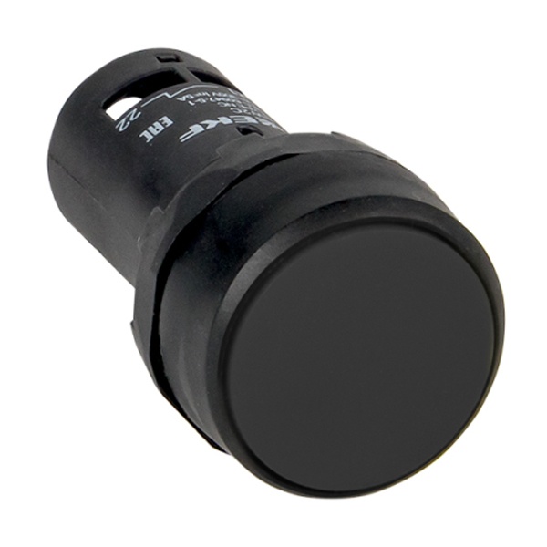 Кнопка EKF PROxima SW2C-11 с фиксацией NO+NC 22мм IP54 черная