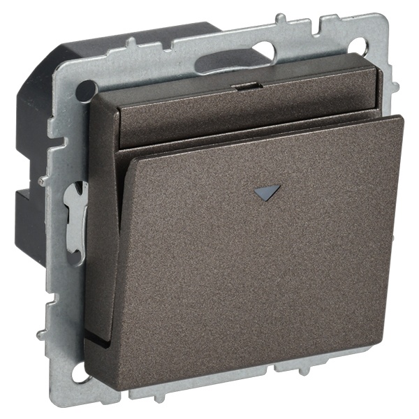Выключатель карточный ИЭК BRITE 30А бронза (ВС10-1-8-БрТБ)