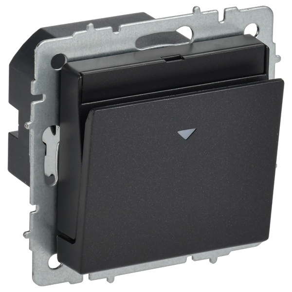 Выключатель карточный ИЭК BRITE 30А черный (ВС10-1-8-БрЧ)