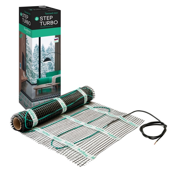 Мат нагревательный Systeme Electric 4 м2 STEP TURBO STM200040, 200 Вт/м2, 800 Вт