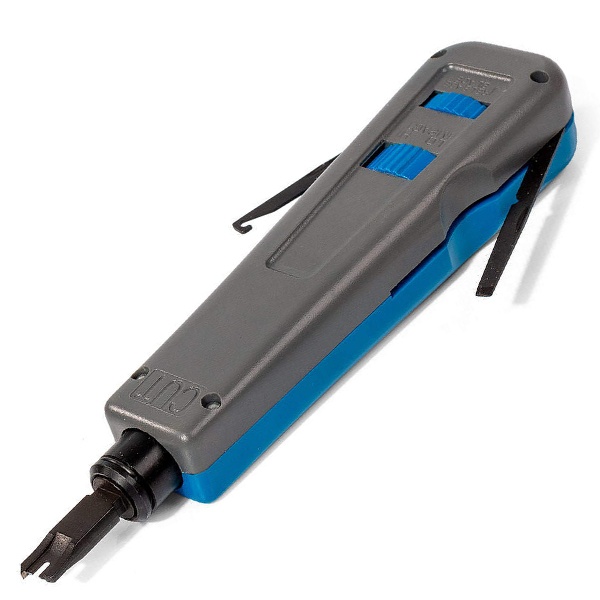 Инструмент для заделки витой пары КВТ PD-03 Профи с ножом тип 110/88 (НТ-14ТВ)