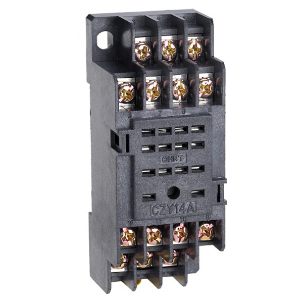 Розетка Chint CZY14A для JZX-22F(D) с 4 контактами