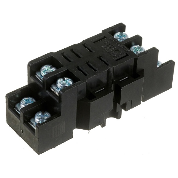 Розетка Chint CZT08B-01 для NJDC-17(D)/2Z с 2 контактами 10А