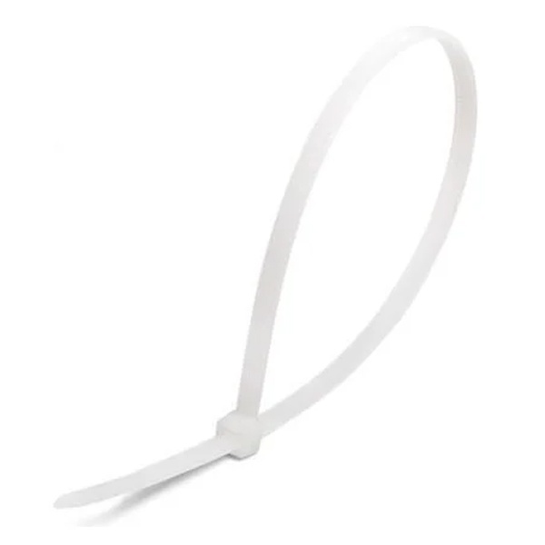 Хомут Tokov Electric кабельный нейлоновый белый 3.6х150 мм (упаковка 100шт)