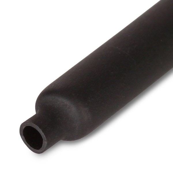Трубка термоусадочная КВТ ТУТ(3:1) нг-LS - 20/6 черная усадка 3:1