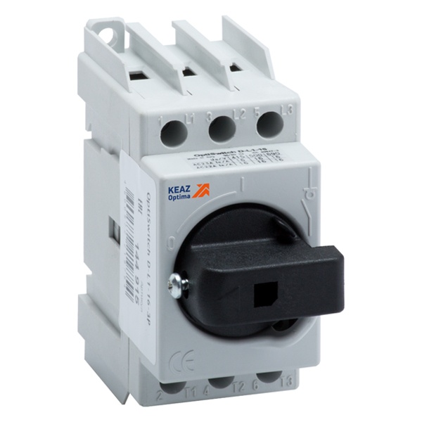Выключатель-разъединитель КЭАЗ OptiSwitch DI-16-3 16А 3П