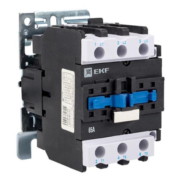 Пускатель электромагнитный серии EKF Basic ПМЛ-4160М 65А 1НО 230В АС