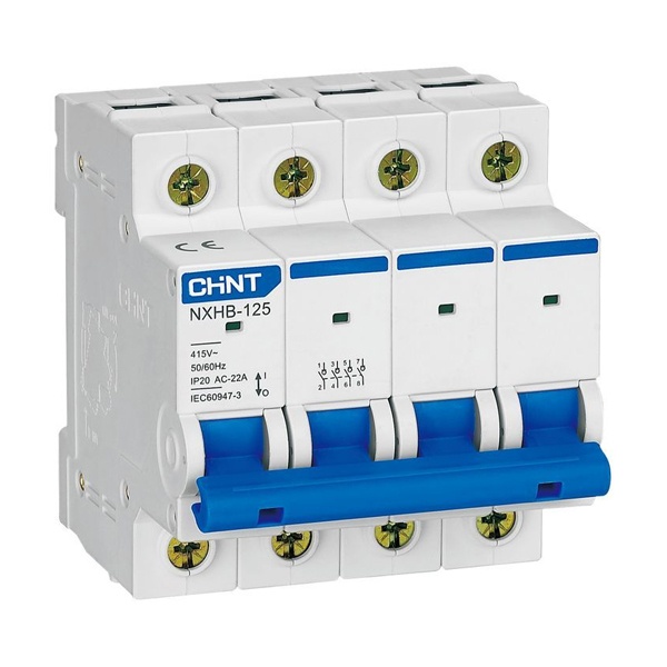 Рубильник модульный Chint NXHB-125 63А 4P (выключатель нагрузки)