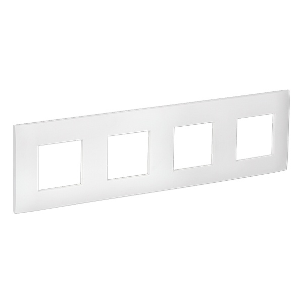 Рамка 4 поста ИЭК SKANDY SK-F04W арктический белый
