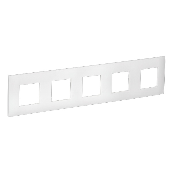 Рамка 5 постов ИЭК SKANDY SK-F05W арктический белый