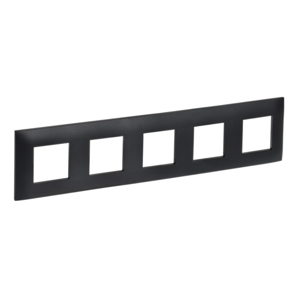 Рамка 5 постов ИЭК SKANDY SK-F05Bl черный