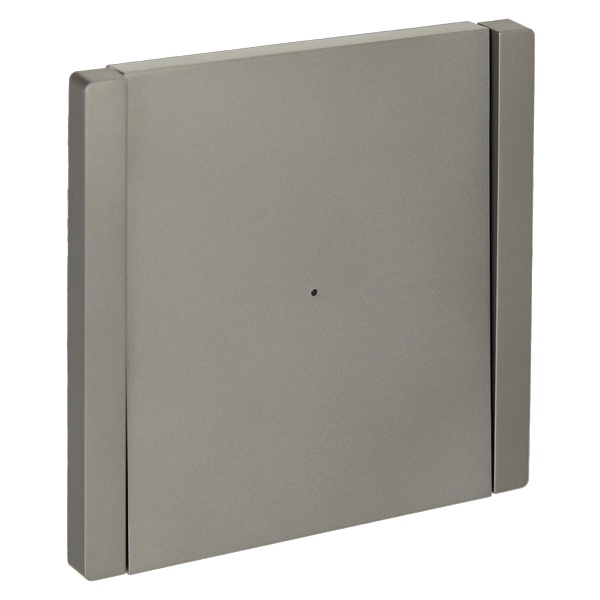 Переключатель одноклавишный с индикацией ИЭК FORTE&PIANO FP504 10А сталь