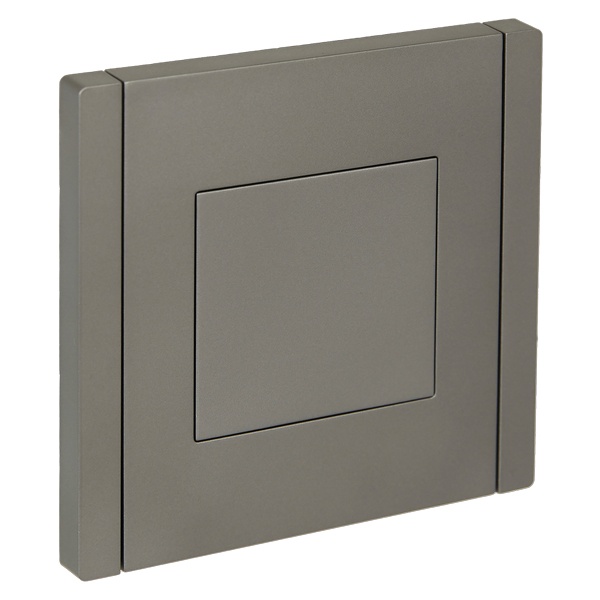 Заглушка с суппортом ИЭК FORTE&PIANO FP541 сталь