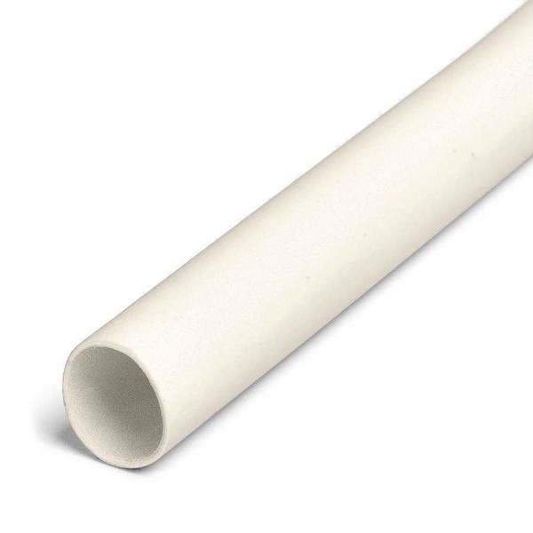 Трубка термоусадочная КВТ ТНТ-12/6 мм белая с коэффициентом усадки 2:1 в метровой нарезке
