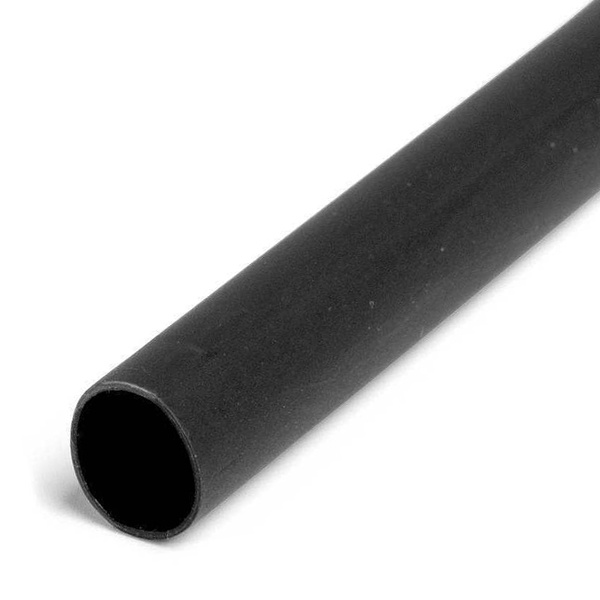 Трубка термоусадочная КВТ ТНТ-16/8 мм черная с коэффициентом усадки 2:1 в метровой нарезке