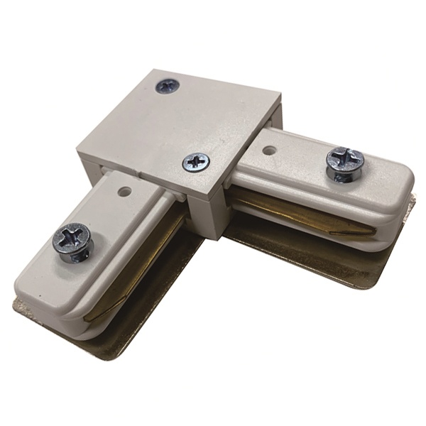 Коннектор Ledvance ECO TrackRAIL1PH L-Connect WH L-образный белый для однофазного шинопровода