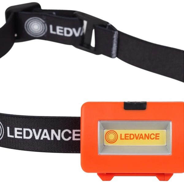 Фонарь налобный Ledvance 1.6W 6500K IP22 Батарейки 3хААA, 4 режима работы