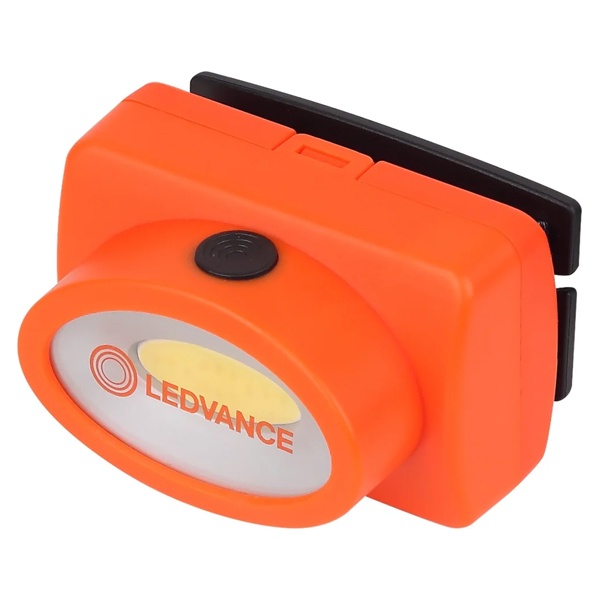 Фонарь налобный Ledvance 2.2W 6500K IP22 Батарейки 3хААA, 2 режима работы