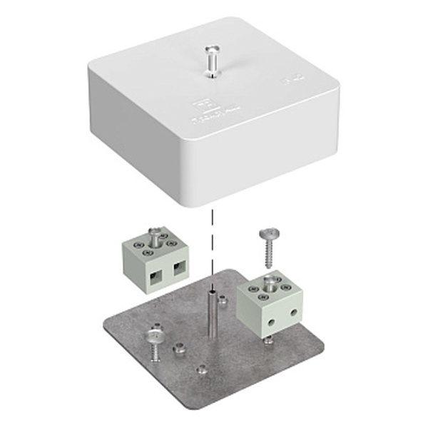 Коробка огнестойкая Промрукав 75х75х30 для кабель-канала 40-0450-FR1.5-4 Е15-Е120