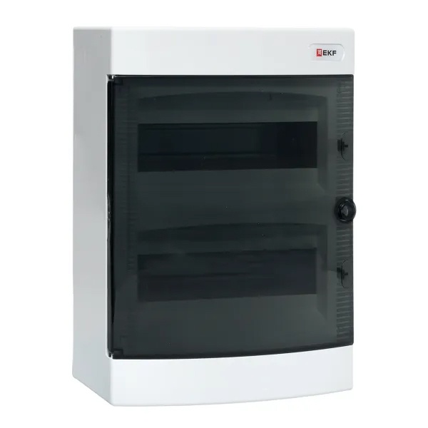 Щит распределительный навесной EKF PROxima Unix 2х12 модулей IP41 прозрачная дверь