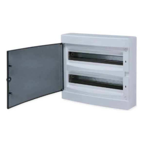 Щит распределительный навесной EKF PROxima Unix 2х18 модулей IP41 прозрачная дверь