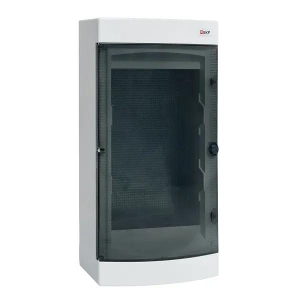 Щит навесной слаботочный EKF Unix, 3 габарит прозрачная дверь IP41 (электрический шкаф)