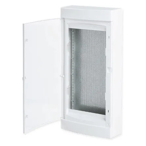 Щит навесной слаботочный EKF Unix, 4 габарит прозрачная дверь IP41 (электрический шкаф)