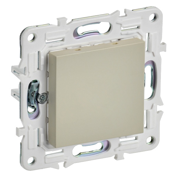 Заглушка с суппортом ИЭК SKANDY SK-C01B бежевый