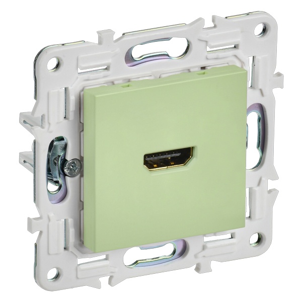 Розетка HDMI ИЭК SKANDY SK-H01M мятный