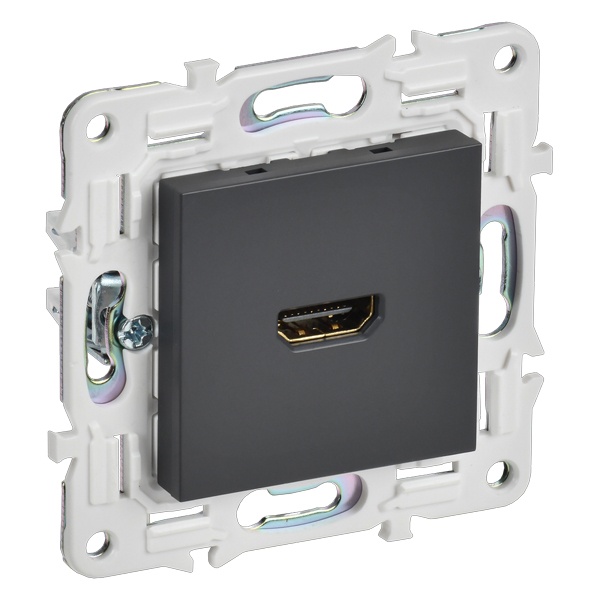 Розетка HDMI ИЭК SKANDY SK-H01T титан