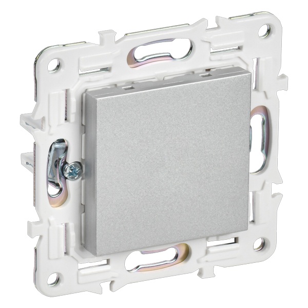 Заглушка с суппортом ИЭК SKANDY SK-C01S серебряный