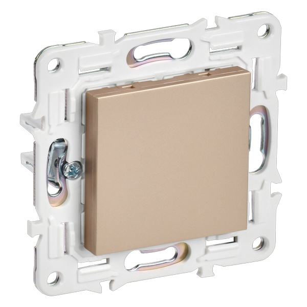 Заглушка с суппортом ИЭК SKANDY SK-C01Sa песочный