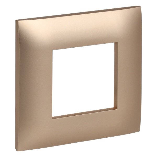 Рамка 1 пост ИЭК SKANDY SK-F01Sa песочный