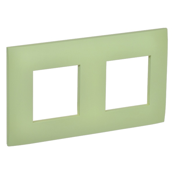 Рамка 2 поста ИЭК SKANDY SK-F02M мятный