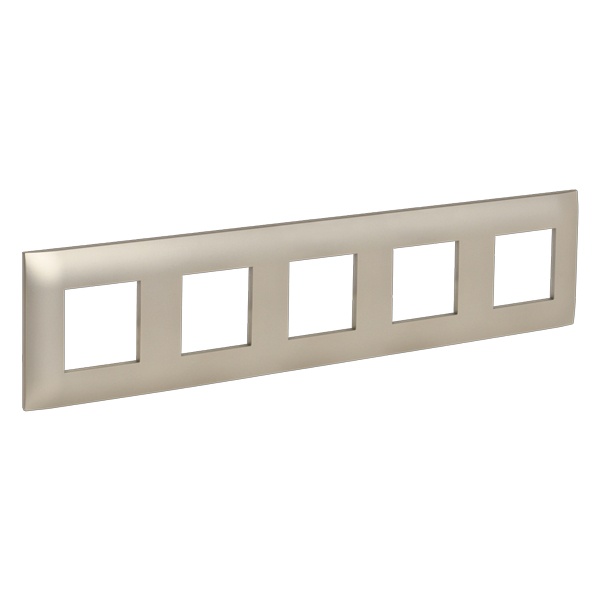 Рамка 5 постов ИЭК SKANDY SK-F05Sh шампань