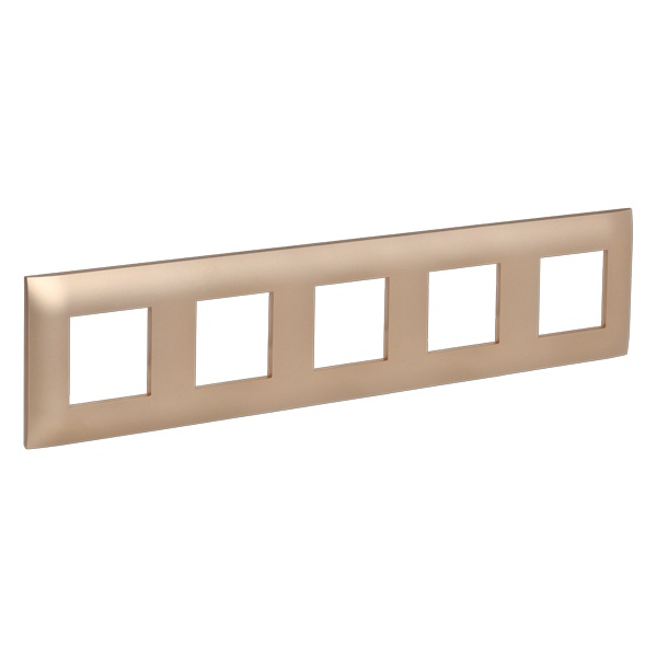 Рамка 5 постов ИЭК SKANDY SK-F05Sa песочный
